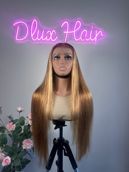 Dlux Straight Honey Double Drawn