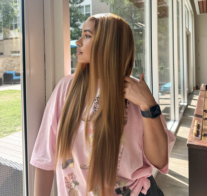 Dlux Straight Honey Double Drawn